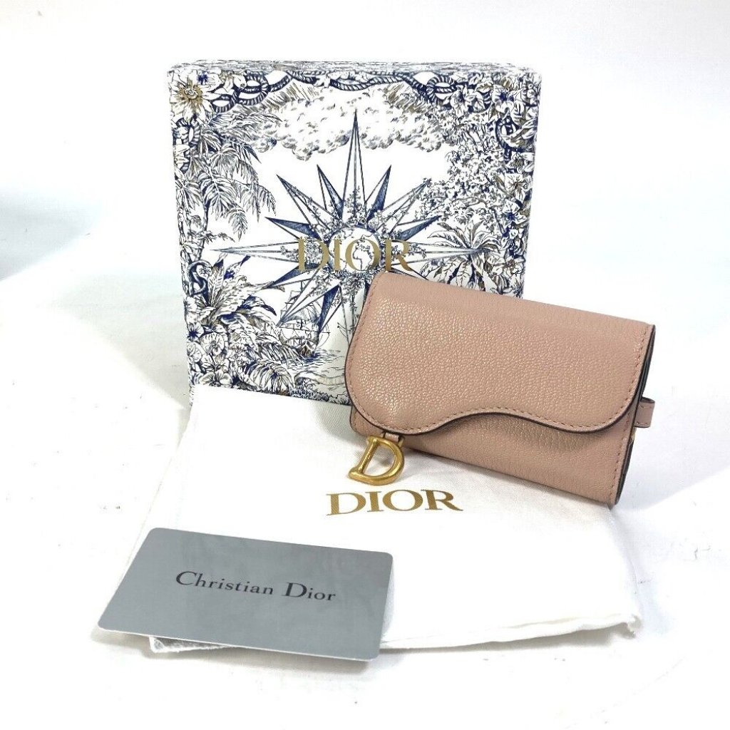 Dior Saddle Key Case 4 Rows Key Key Ring Key Case